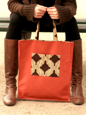 New York designer Kasia Dietz - Brown Braid Bag