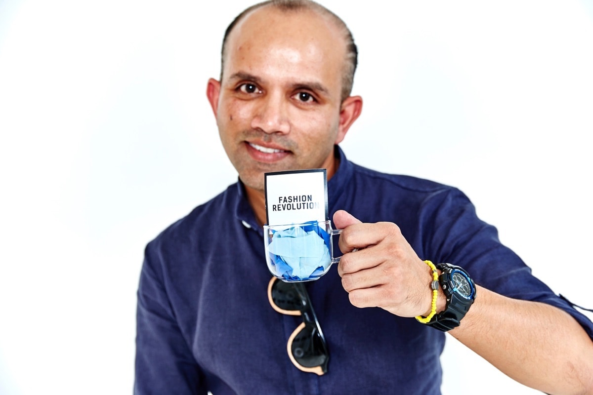 Cyril Naicker, board member for Fashion Revolution South Africa