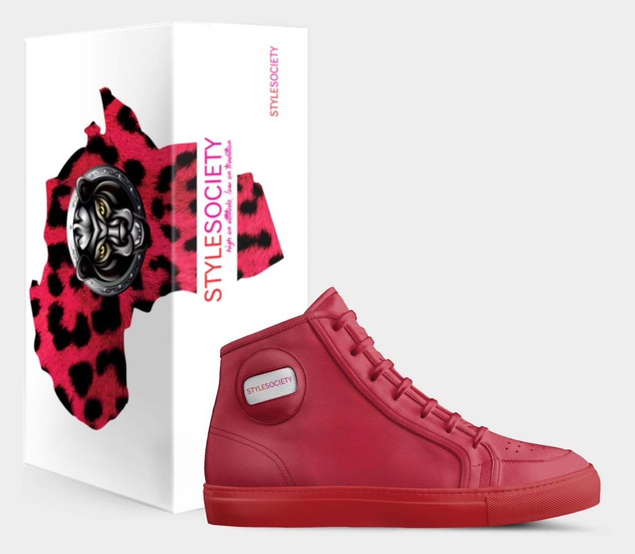 ALIVESHOES | StyleSociety Limited Edition High Top Sneaker